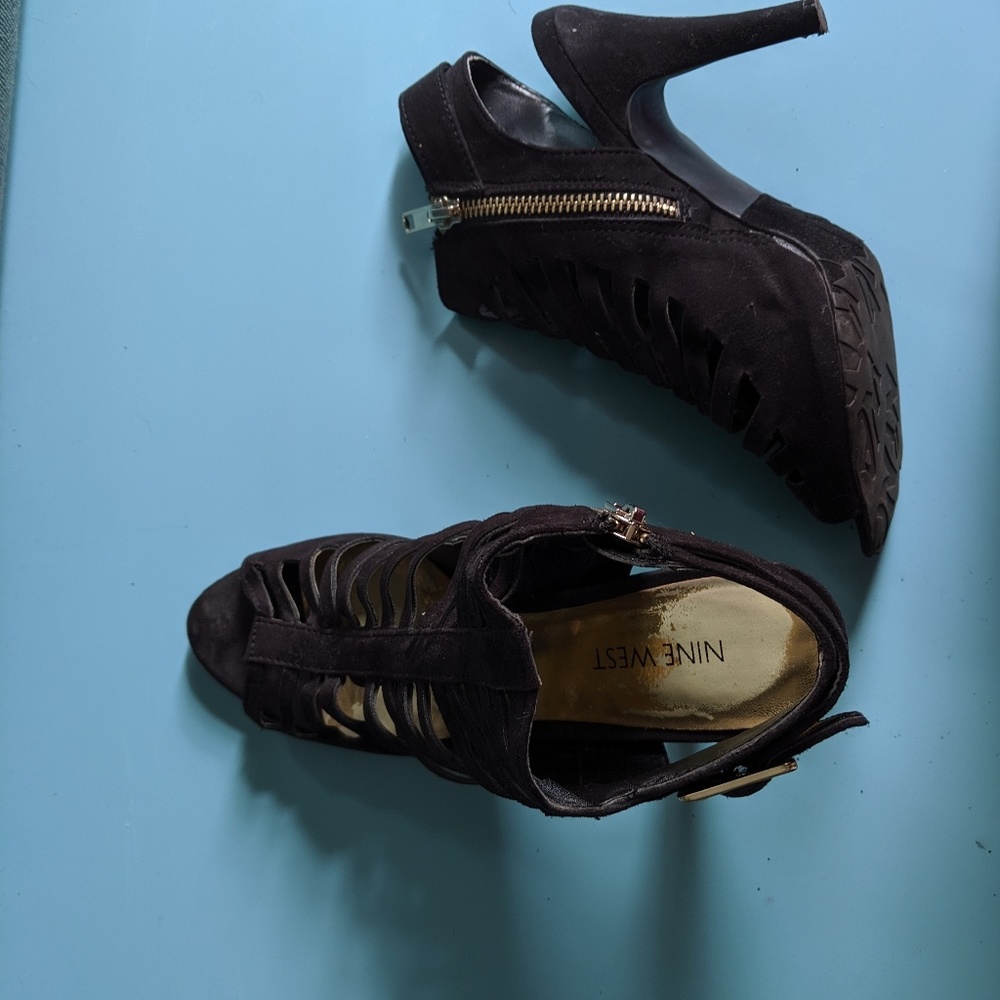 Black Nine West Heels